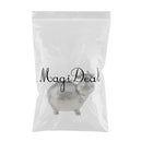 Silver Calf Shape Kids Adults Piggy Bank for Home Bedroom Party Decorations