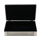Women Vintage Metal Jewelry Box Trinket Storage Organizer Chest Ring Case