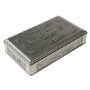Women Vintage Metal Jewelry Box Trinket Storage Organizer Chest Ring Case