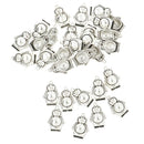 30pcs Vintage Antique Silver Penguin Animal Charms Pendants Jewelry Making