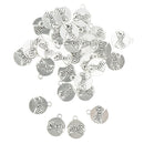 30pcs Pinky Promise Charms Antique Silver Pinkie Swear Friendship Pendants