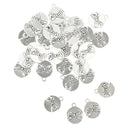 30pcs Pinky Promise Charms Antique Silver Pinkie Swear Friendship Pendants