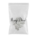 30pcs Vintage Silver Alloy Portrait Coin Jewelry Pendant Charms DIY Crafts