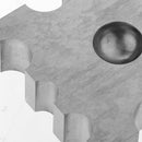 Stainless Steel Jewelers Dapping Block Jewelry Forming Round Cavities Tool