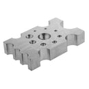 Stainless Steel Jewelers Dapping Block Jewelry Forming Round Cavities Tool