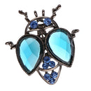 Vintage Fashion Women Pin Rhinestone Beetle Insect Brooch Pin Jewelry Gift