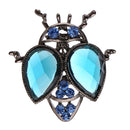Vintage Fashion Women Pin Rhinestone Beetle Insect Brooch Pin Jewelry Gift