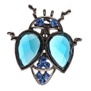 Vintage Fashion Women Pin Rhinestone Beetle Insect Brooch Pin Jewelry Gift