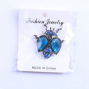 Vintage Fashion Women Pin Rhinestone Beetle Insect Brooch Pin Jewelry Gift