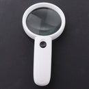 Led Light Magnifying Glass 3X Magnifier For Reading Map Jeweler Watch Repair