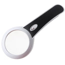 Large Handheld Strong Magnifying Glass with LED Light 6X Magnifier for Reading,Inspection,Hobbies