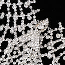 Crystal Chain Lingerie Body Chain Bra Tassel Halter Backless Tank Top Bra Body Chain