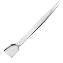 Stainless Steel Tweezer with Scoop Shovel for Beads Stones Gem Diamond Tool