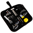 30PCS Watch Repair Tool Kit Case Opener Watch Case Holder Set and A Hammer