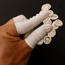 20pcs Latex Anti-Static Rubber Fingertips for Electronic Repair, Painting