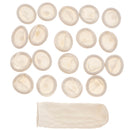 20pcs Latex Anti-Static Rubber Fingertips for Electronic Repair, Painting