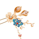 2pcs Women Girls Chinese Style Fancy Hair Clip U Pin Hanfu Dress Hair Accessories