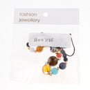 Gemstone Bracelet Beaded Round Stone Prayer Beads Adjustable for Women Men