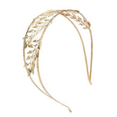 Roman Goddess Leaf Hair Band Bridal Hair Crown HeadBand For Wedding Party