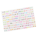 100 Pairs Mini Cartoon Cute Fruit Design Earrings Ear Stud Set Assorted Bulk