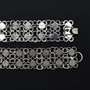 Women Vintage Antique Silver Coin Tassels Belly Dance Body Chain Waist Chain