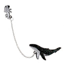 Cute Planet Brooch Creative Cartoon Alloy Animal Pin Lovely Clothing Alloy