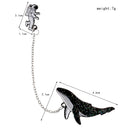 Cute Planet Brooch Creative Cartoon Alloy Animal Pin Lovely Clothing Alloy