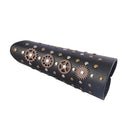 Artificial Cowhide Gauntlet Medieval Arm Armor Bracer Lace-up Guard Wristband