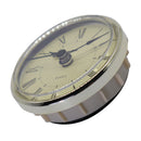 2pcs Roman Numeral Skeleton Quartz Clock Insert, Clock Insert Movement