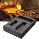 2x Pack of 7 Professinal Graphite Ingot Mold Jewelry Making All-size Black