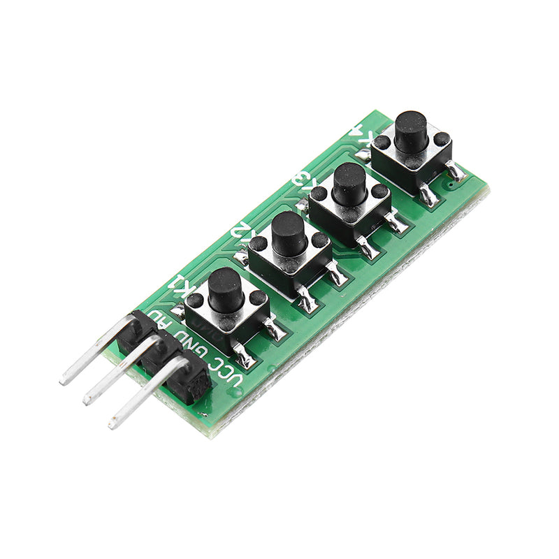Keypad 4 Button Key Module Switch Keyboard For UNO MEGA2560 Breadboard