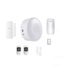 Bakeey RF433MHz 7 IN 1 WIFI DIY Smart Home Security Alarm System Kits PIR Movement Detector Door & Window Sensor Work With Amazon Alexa Tuya APP