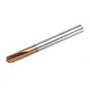 Drillpro 3 Flutes 120 Degree Carbide Chamfer Mill 2-8mm HRC55 Tungsten Steel AlTiN Coating Milling Cutter