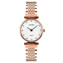 SKMEI 1223 Rhinestones Waterproof Ladies Wrist Watch Casual Style Dress Quartz Watches