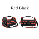 Electrician Carry Steel Tote Handle Foldable Heavy Tool Bag Storage Pockets Box