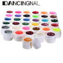 36 Color Glitter Powder UV Gel Extender Nail Art Design Set