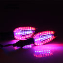 2Pcs 12V Universal LED Motorcycle Steering Lights Turn Side Signal Indicator Lamp