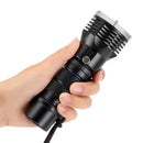 AloneFire DV51 XM-L2 LED Waterproof LED Flashlight 18650/21700 Flashlight Diving Flashlight