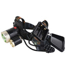 XANES 740 1200 Lumens T6+XPE LED Bicycle Headlight Mechanical Zoom Outdoor Sports HeadLamp 4 Modes