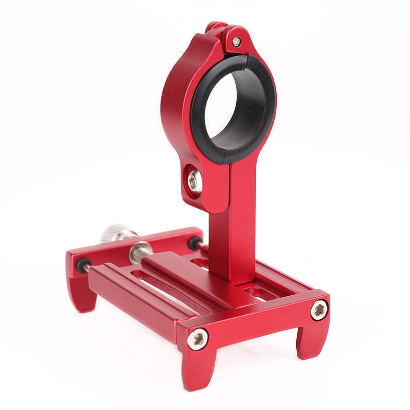 Xmund XD-BL5 Aluminum Alloy Phone Holder 3.5"-6.5" Adjustable Phone Clip Stand Shockproof Portable Phone Bracket For Cycling Bicycle