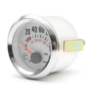 2inch 52mm Chrome Rim Electrical Universal Car Oil Pressure Gauge