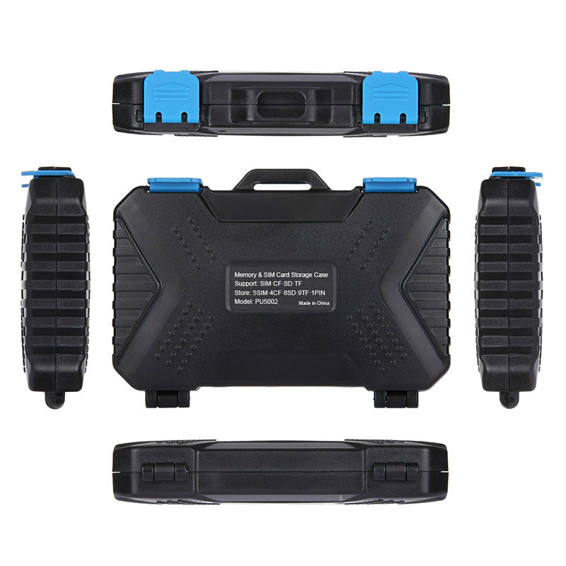 27 Card Slots Waterproof Shockproof Memory Card Storage Box Case Cover Organizer