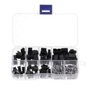 200pcs 2.54mm Dupont Terminal Male/Female Pin SM2.54 Cable Plug 2/3/4/5 Pin Electrical Jumper Header Housing Wire Connector Kit