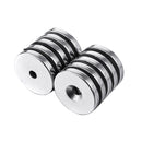 10pcs 30x5mm Countersink Ring Magnets 5mm Hole Rare Earth Neodymium Magnet
