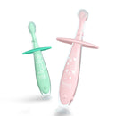 7th Kids Silicone Toothbrush 2 Colors to Choose Protection Gums Wear High