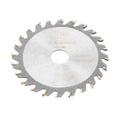 Drillpro 5pcs 85mm Saw Blade 24 Teeth 15mm Bore Circular Cutting Disc Woodworking Tool