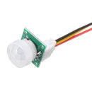 3pcs DC 12V 5A IR Pyroelectric Infrared PIR Motion Sensor Detector Light Module