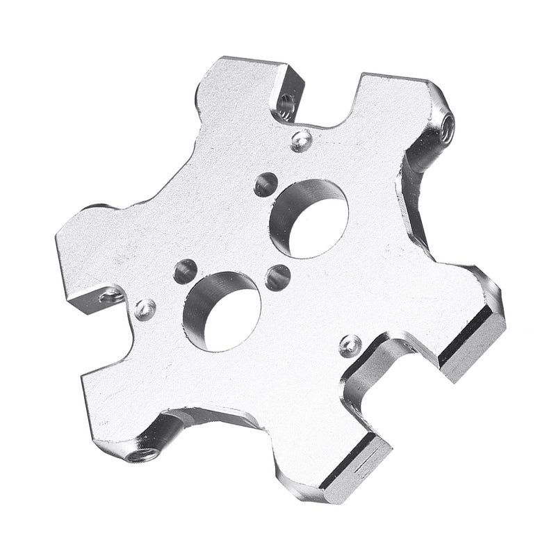 Aluminum Alloy M4 Delta Kossel Fisheye Effector 4mm Hammock Hanging Station For Dual Nozzle Extruder 3D Printer Part