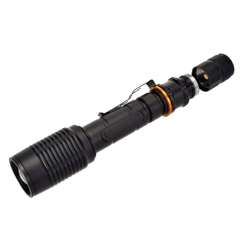 XANES 405  T6 1200Lumens Brightness Zoomable 5Modes LED Flashlight 18650