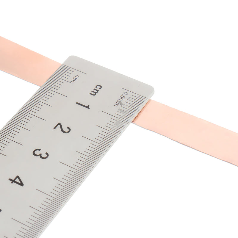 Excellway 10mm 30M Copper Foil Tape Low Impedance Conductive EMI Shielding Self Adhesive Tape